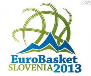 Puzzle Σλοβενία το Ευρωμπάσκετ 2013 λογότυπο